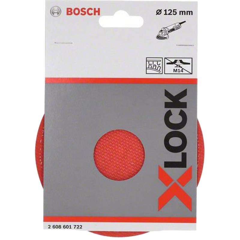 Опорная тарелка Bosch X-LOCK 2.608.601.722, 125 мм, на липучке в Муроме