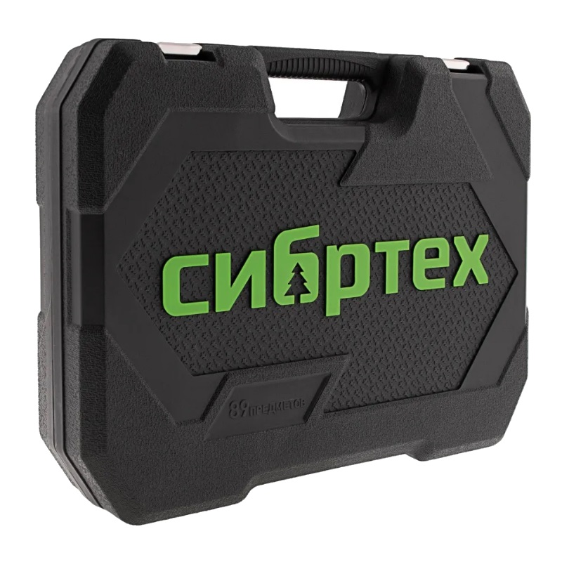 Набор инструментов Сибртех 13529, 1/2", 1/4", CrV, 89 предметов в Рыбинске