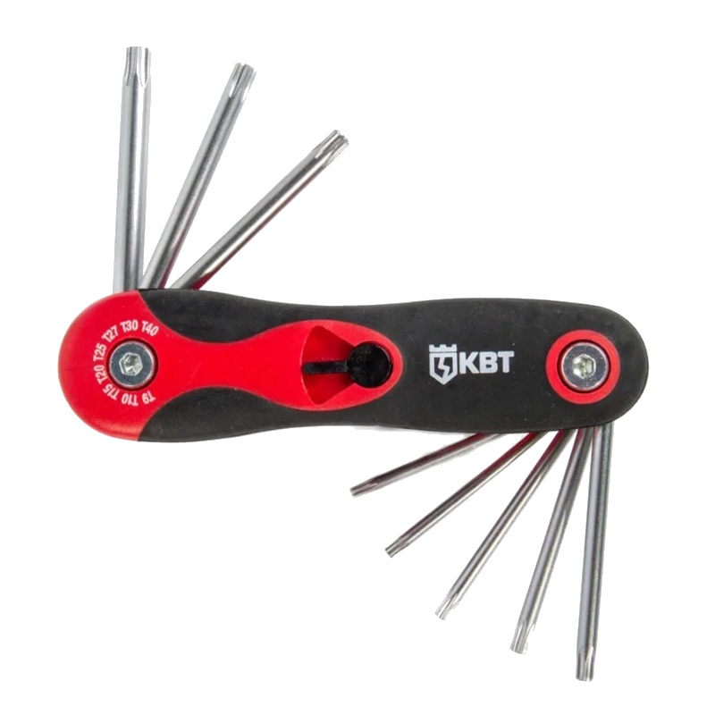 Набор ключей КВТ TORX НТК-Т-08 80958 серия KBT-PROFESSIONAL 518₽