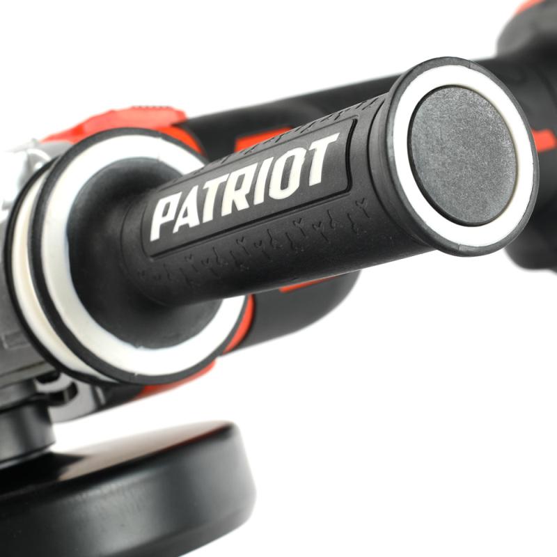 Угловая шлифмашина (болгарка) аккумуляторная Patriot AG 125UES, 125 мм, 18 В, без АКБ и ЗУ в Угличе