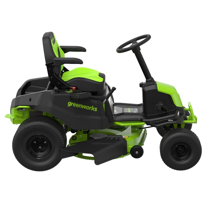 Газонокосилка самоходная аккумуляторная Greenworks GC82LT107 7404507, с местом оператора, без АКБ и ЗУ в Твери