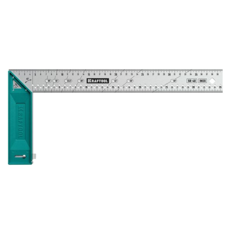 Высокоточный разметочный столярный угольник Kraftool SR-40 3449-40 400 мм 2669₽