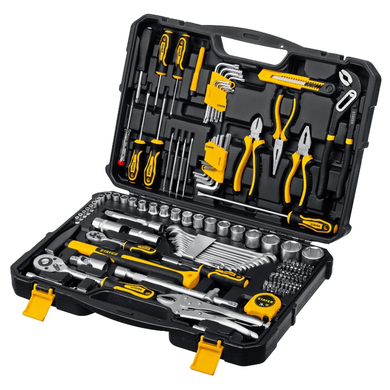 Универсальный набор инструмента Stayer 27710-H150 (150 предметов, 1/2"+ 1/4")