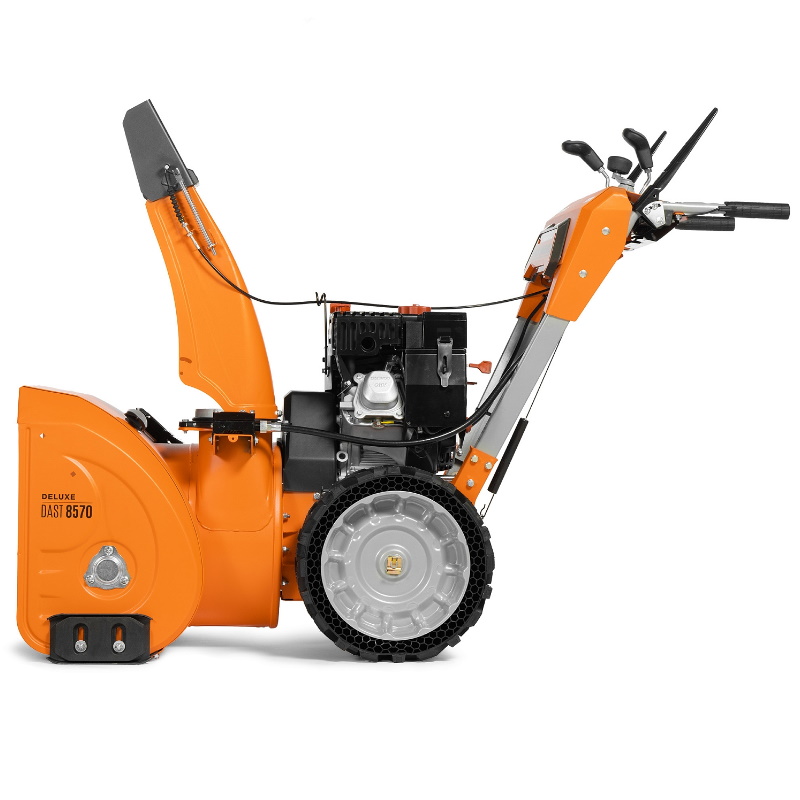 Снегоуборщик бензиновый Daewoo DAST 8570 (LCT), 9,0 л.с, 260 см3  - двигатель WXE 300 с запуском от аккумулятора, ширина 67 см, 5 вперед/2 назад в Костроме