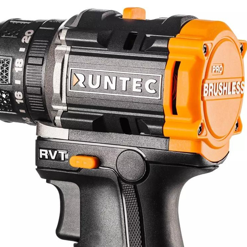 Дрель-шуруповерт Runtec PRO RT-ID223 ударная аккумуляторная 13 мм, 20В, 2*2Ач, 60Нм