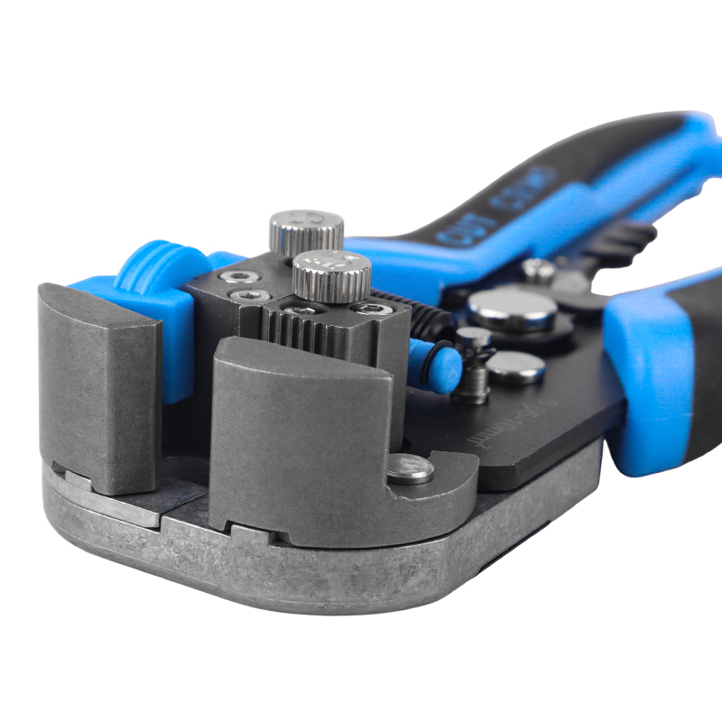 Автоматический многофункциональный стриппер КВТ WS-11 69278, 4 в 1, для провода сечением 0,5-10,0 кв.мм