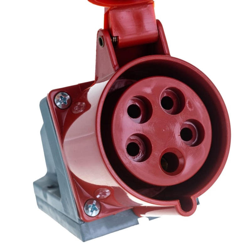 Розетка наружной установки IEK ССИ-125 (32 А, 380 В, 3P+PE+N, IP44) PSR12-032-5 в Костроме