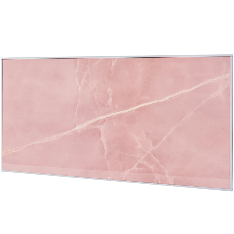 Отопительная панель Stout ROSE STONE SCT SCT-00RG-012060, 120*60, розовый гранит/серый корпус