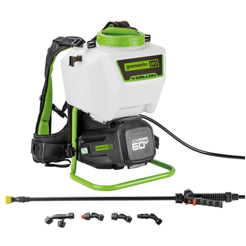 Садовый опрыскиватель аккумуляторный Greenworks 5300107, 60V, без АКБ и ЗУ в Ярославле