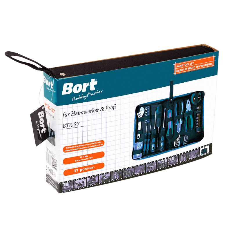 Набор ручного инструмента Bort BTK-37 93722388 в Иваново
