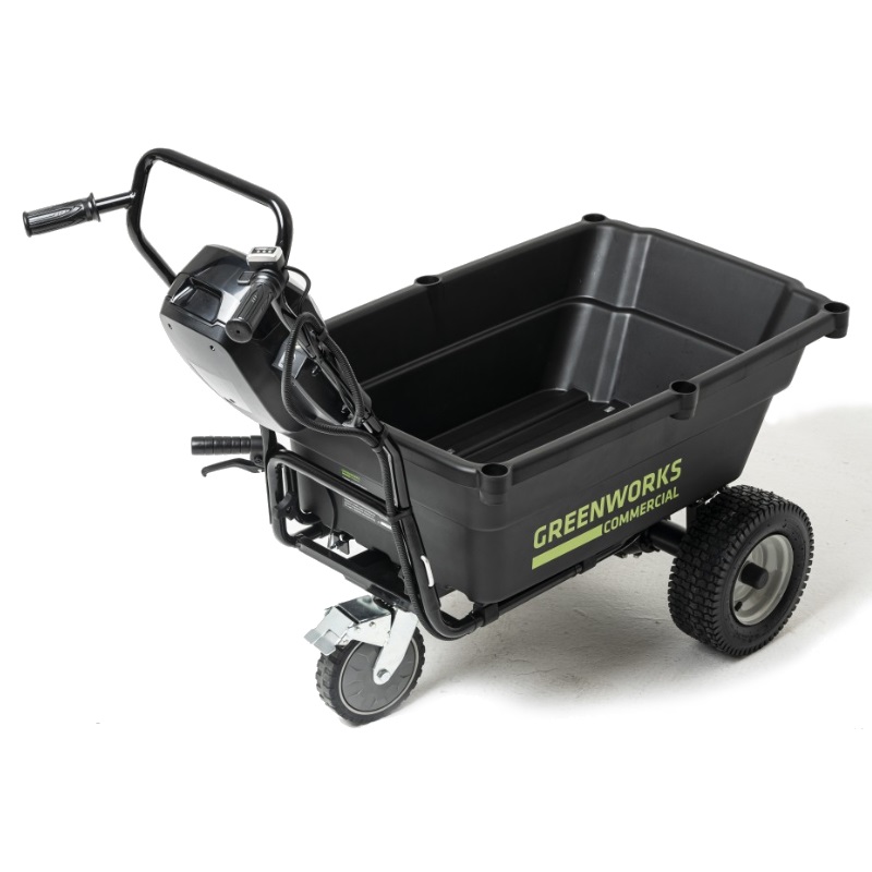 Садовая тележка самоходная Greenworks 82GC 7400607, 82V, 106 л, без АКБ и ЗУ