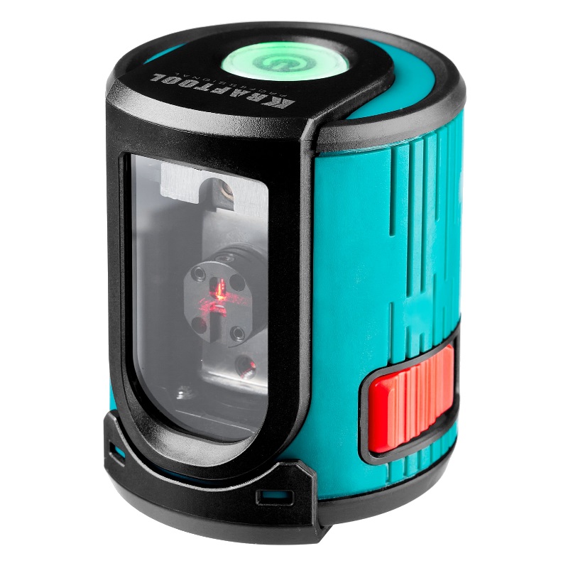 Нивелир лазерный линейный Kraftool CL 20 34700, сверхъяркий, двухлучевой, 20 м