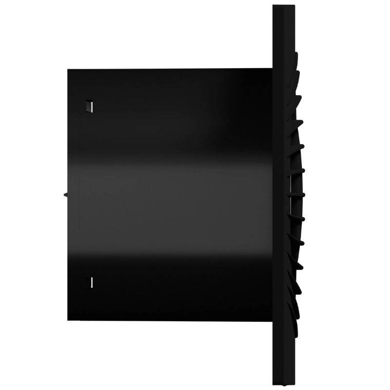Вентилятор осевой Era Diciti SLIM 4C Matt black, вытяжной, D=100, обратный клапан в Коврове