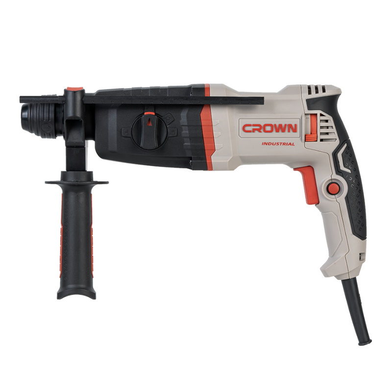 Перфоратор (CS) Crown CT18209 BMC  в кейсе, с защитной муфтой, с виброзащитой