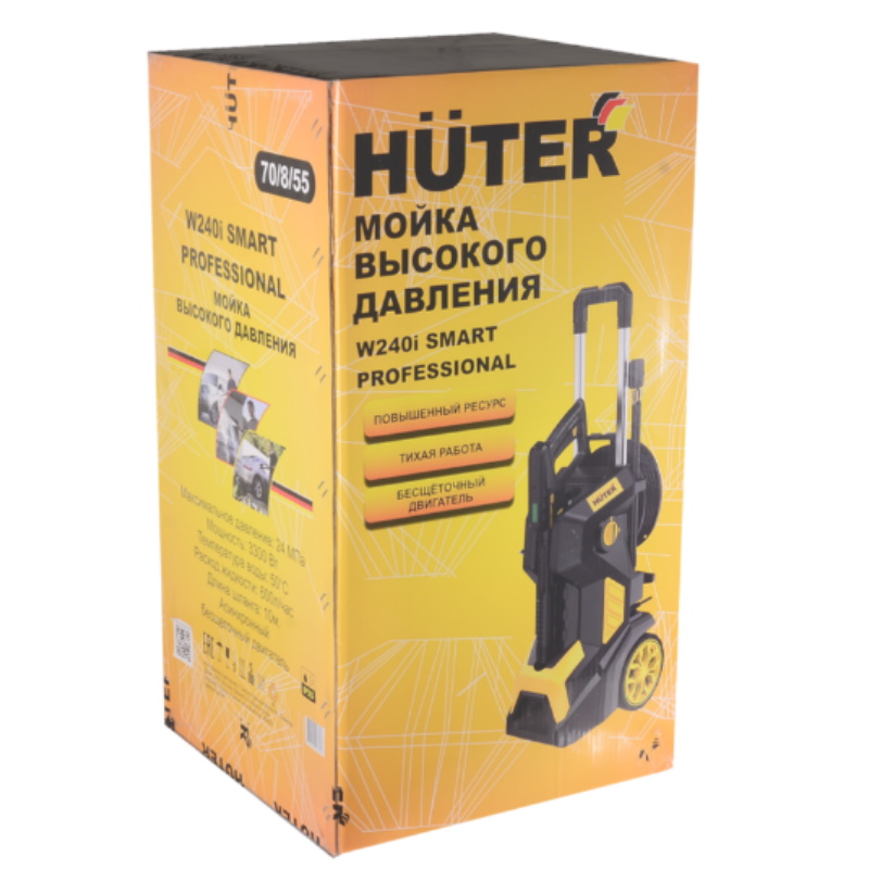 Мойка высокого давления Huter W240i K7 SMART PROFESSIONAL 70/8/55, 240 бар во Владимире