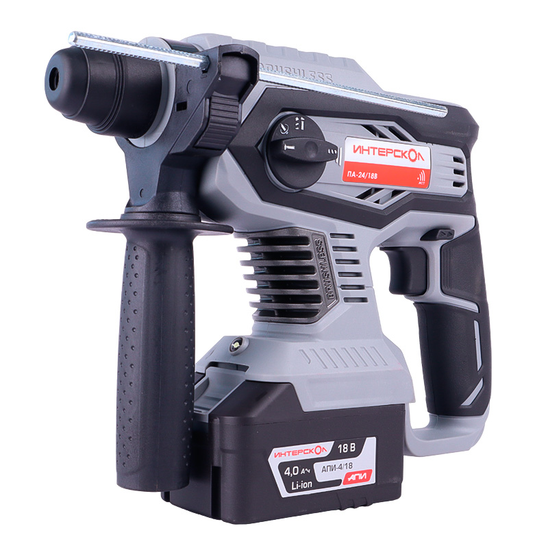 Аккумуляторный перфоратор SDS-Plus Интерскол ПА-24/18 В 579.4.1.70, 2.2 Дж