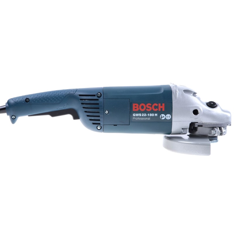 Угловая шлифмашина (болгарка) Bosch GWS 22-180 H 0.601.881.103, 180 мм, 2200 Вт, плавный пуск