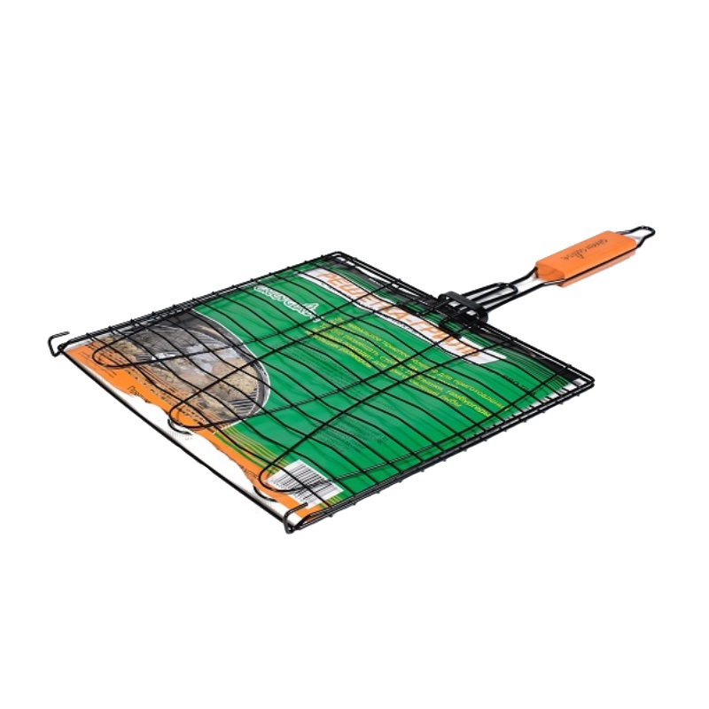 Двойная решетка-гриль антипригарная Green Glade 7048, 62х28х2,5 см в Твери