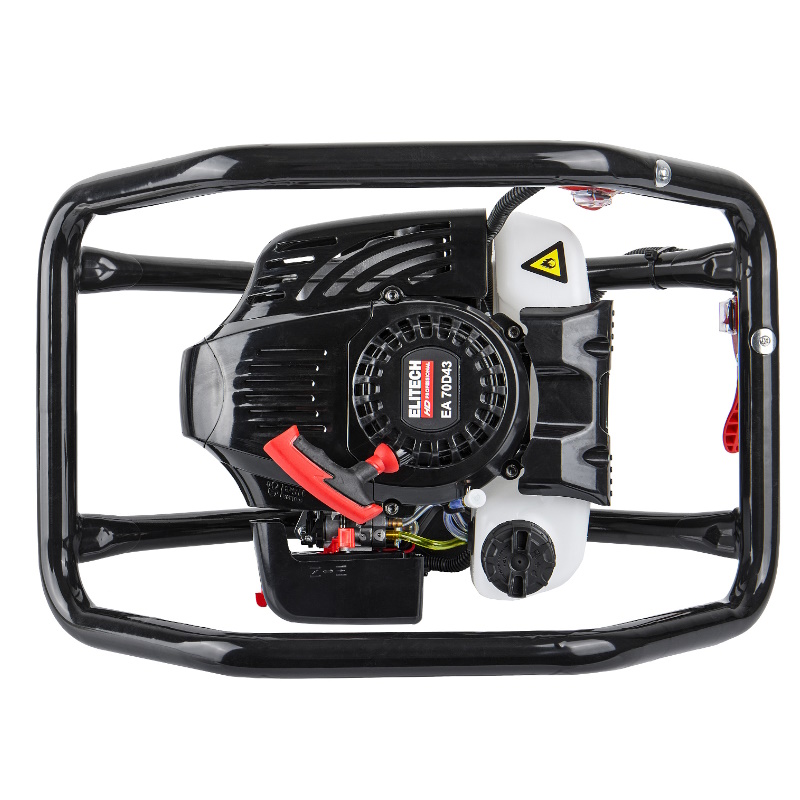 Мотобур бензиновый Elitech HD EA 70D43 209381, 2-тактный, 70см, 2.5кВт/3.3л.с, 8800об/мин в Угличе
