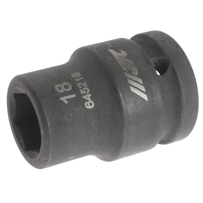 Головка торцевая ударная JTC JTC-645218, 6-гранная, 3/4" х 18 мм, длина 52 мм  в Угличе