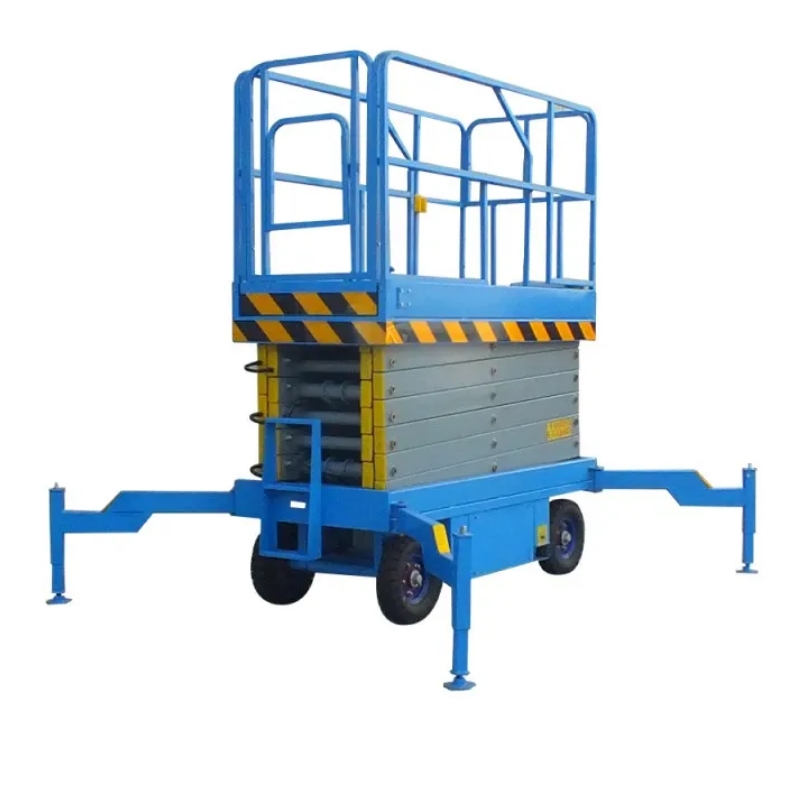 Подъемник ножничный самоходный TOR SJY-0,5-9DC 1031064, 500 кг, 9/11 м, аккумуляторный в Муроме