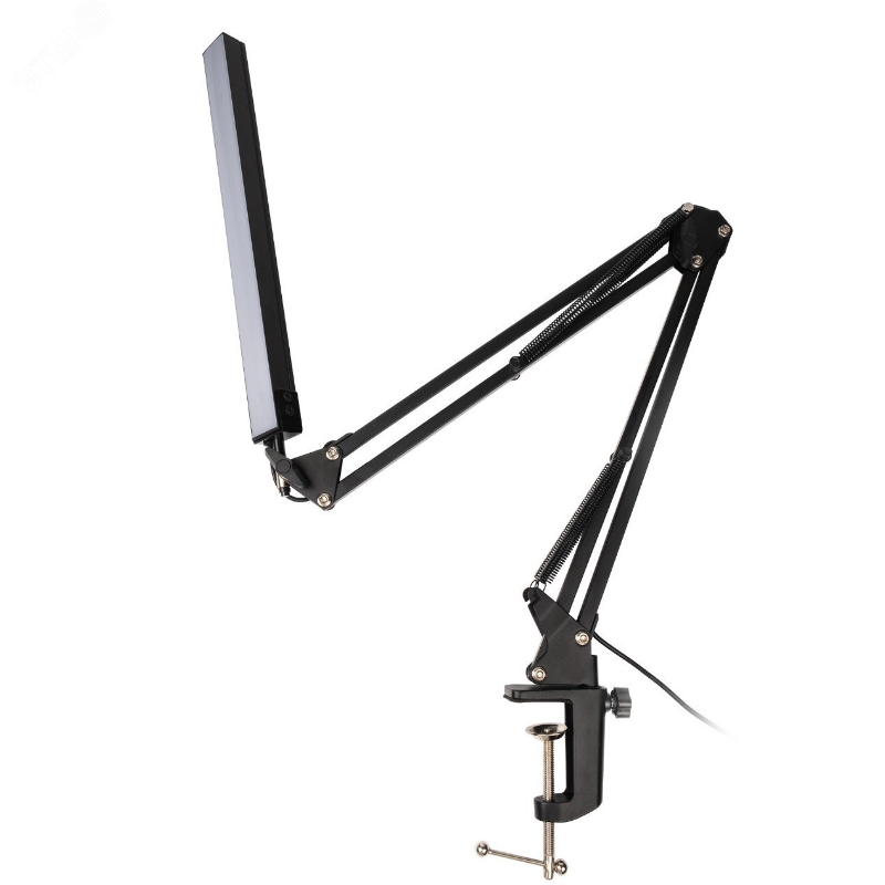 Светильник светодиодный настольный Jazzway TBL-03 5046290, 12Вт USB на струбцине черн. во Владимире