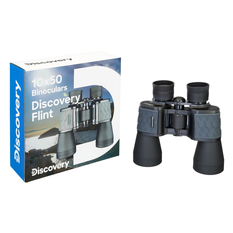 Бинокль Levenhuk Discovery Flint 79583, 10x50 в Иваново