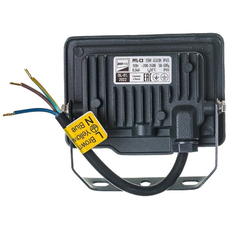 Прожектор светодиодный JazzWay PFL-C3 10W 6500K IP65 5023529A в Муроме