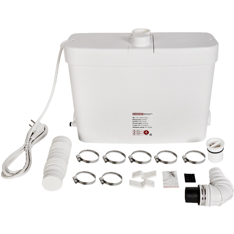 Канализационная насосная установка Rommer BIOLIFT S-3 PLUS RPD-0010-100500, 3х40 мм в Твери