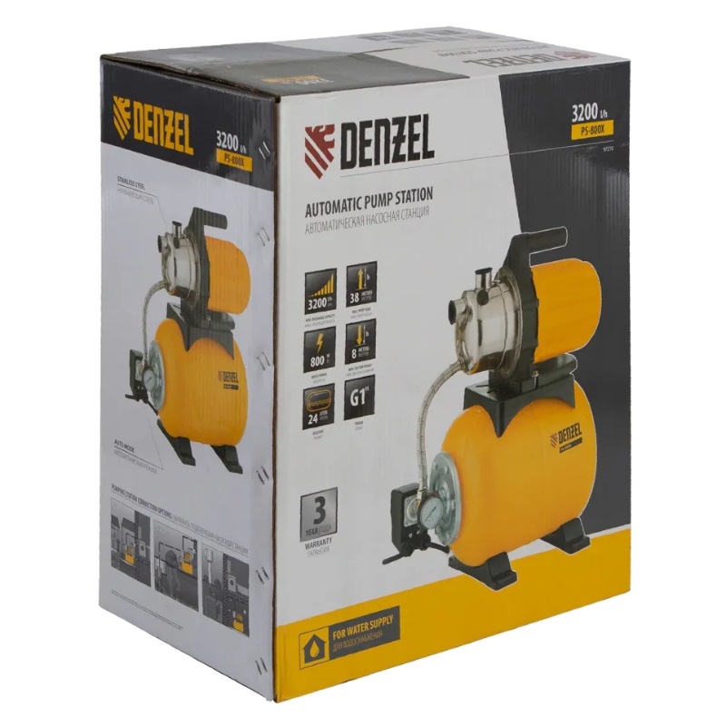 Насосная станция Denzel PS800X 97210 в Вологде
