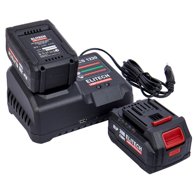 Гайковёрт аккумуляторный ударный Elitech HD CW 2009SL 205748 (E2201.059.02), 20В, Li-Ion  во Владимире
