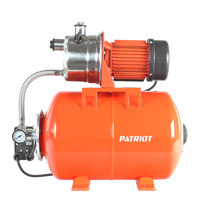 Насосная станция Patriot PW 1200-24 INOX 315302620 бак 24 л, 1200 Вт, 3800 л/час в Кинешме