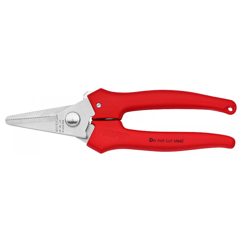 Ножницы комбинированные Knipex KN-9505140 для реза картона, пластика, фольги, 140 мм, нерж. хирургическая сталь
