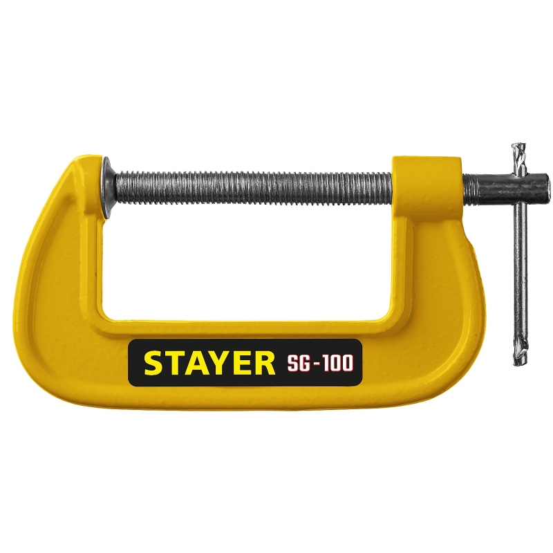 Чугунная струбцина Stayer SG-100 G, 3215-100 (100 мм) в Костроме