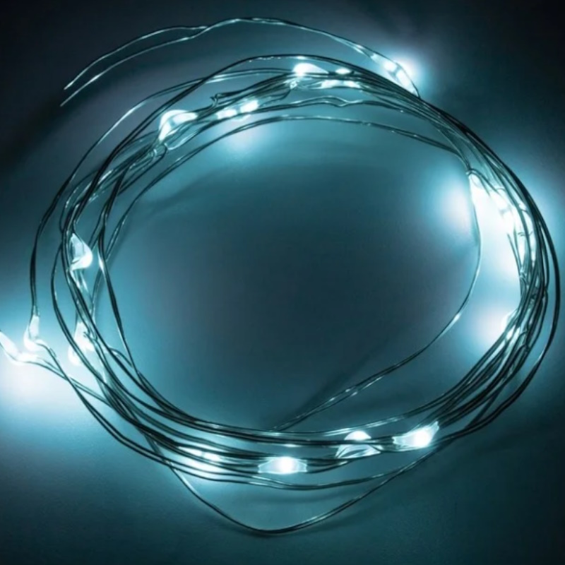 Гирлянда светодиодная Neon-Night "Роса" 303-003 305406, 2 м, 20 LED, голубой  в Муроме