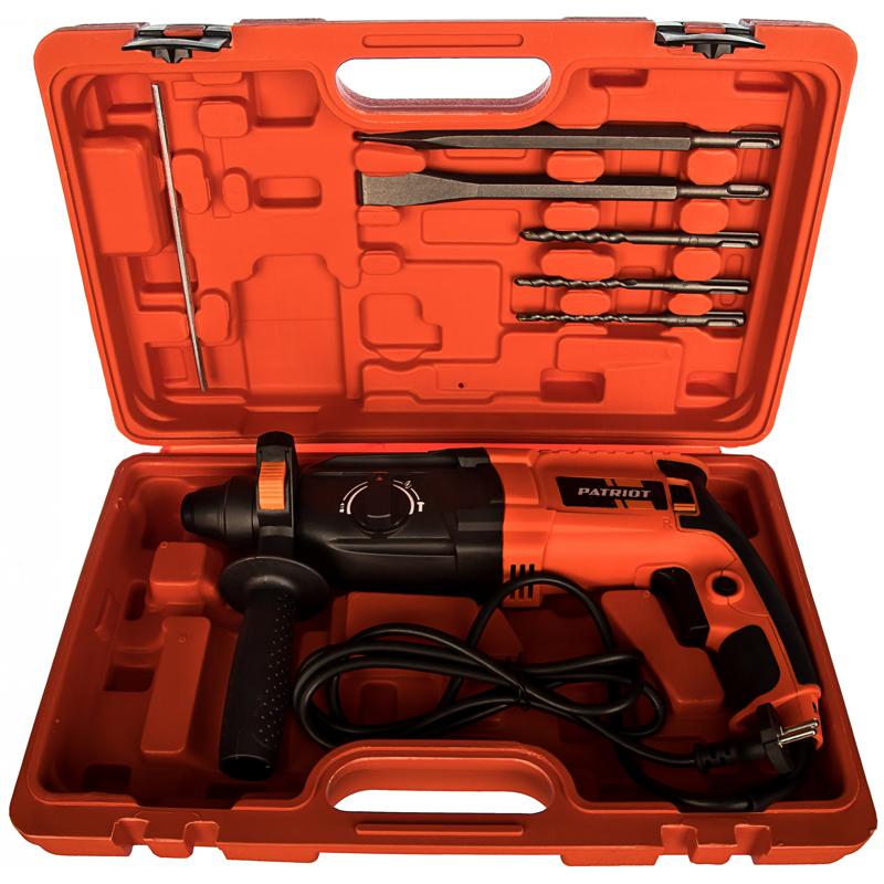 Перфоратор Patriot RH260 140301322 в кейсе, с защитной муфтой в Рыбинске
