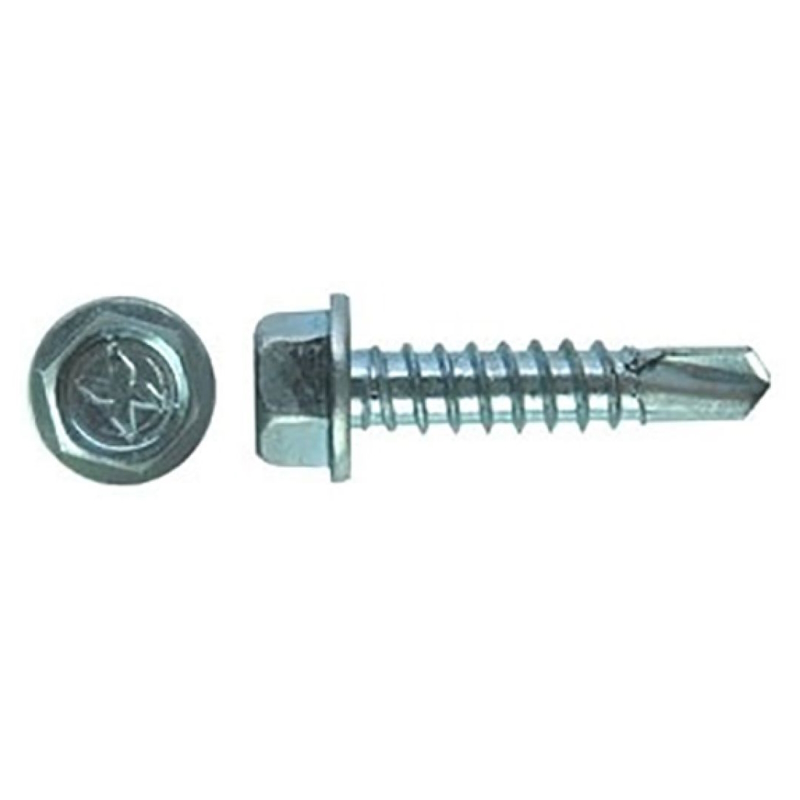 Саморез для фасадных систем Starfix SMP2-72604-150 48х19 мм цинк DIN 7504-K 150 шт в пласт конт 275₽