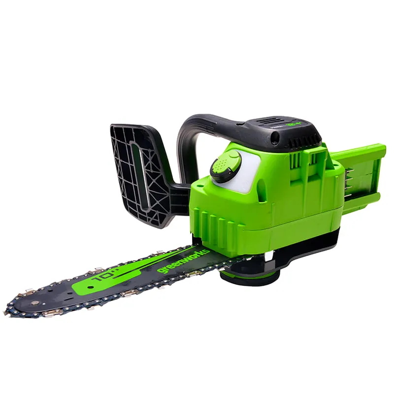 Цепная пила аккумуляторная Greenworks G24CS25 2007707UH, 24V, 25 см, c 1хАКБ 8Ач и ЗУ в Муроме