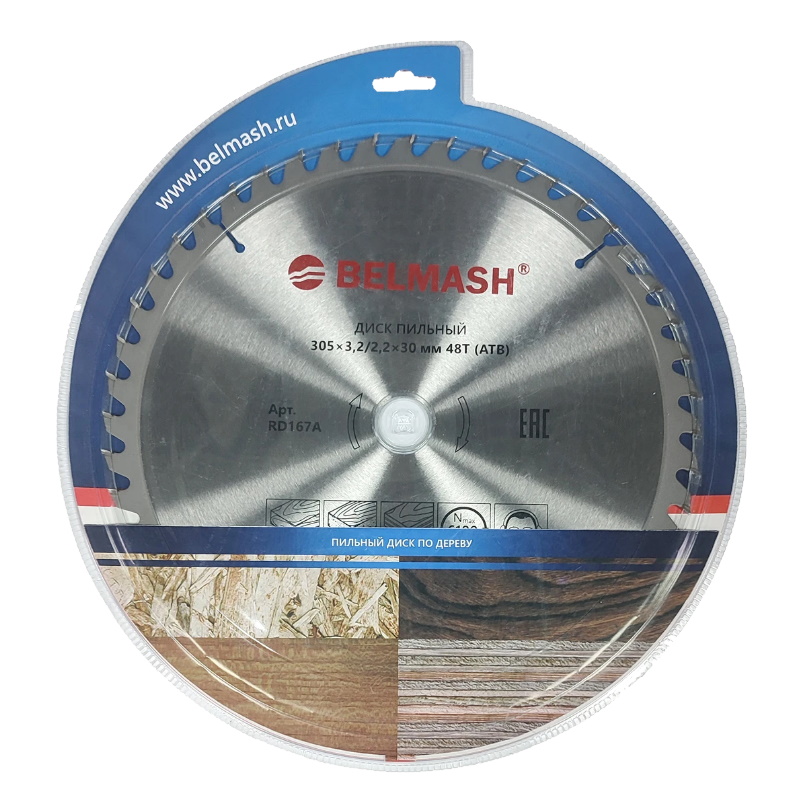 Диск пильный Belmash RD167A, 305x3,2/2,2x30, 48T в Иваново