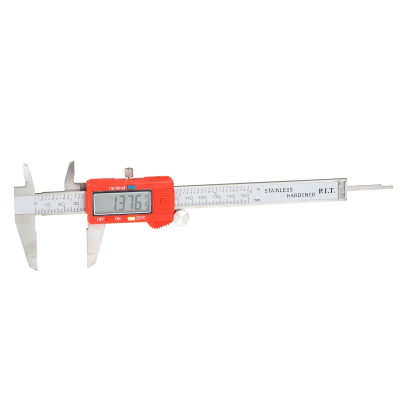 Штангенциркуль электронный цифровой P.I.T. HTPM04-0150A, 150мм, нерж. сталь, мм/дюймы, шаг 0,01мм в Череповце