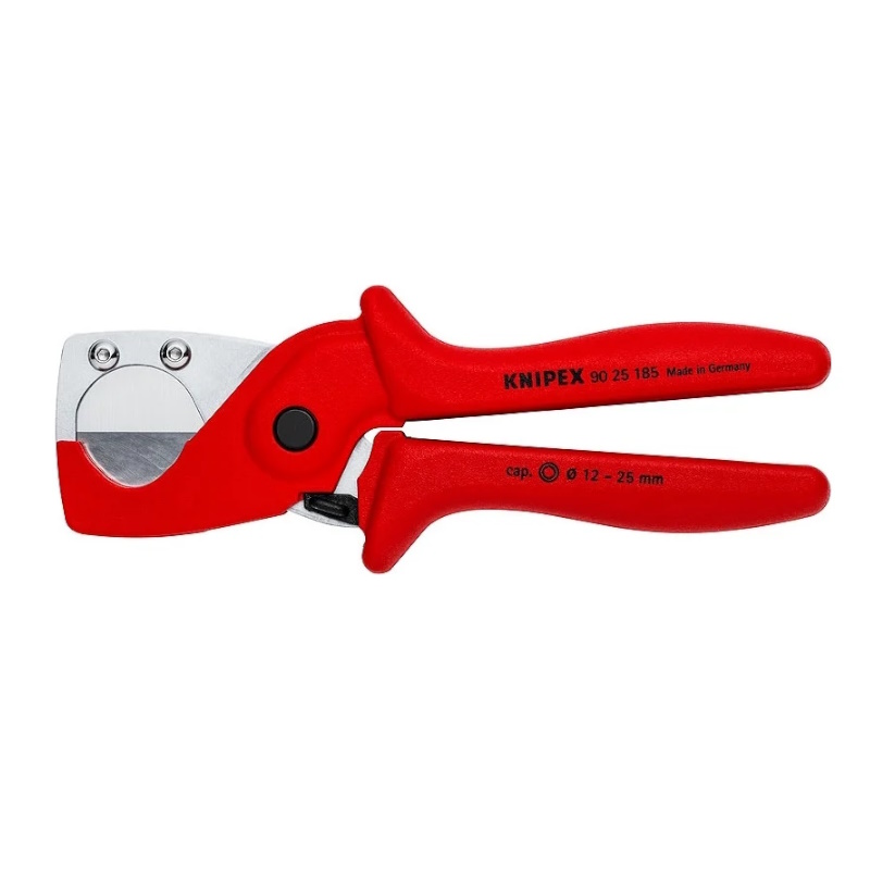 Труборез-ножницы Knipex KN-9025185SB для композитных металлопластиковых и пластиковых труб 12-25 мм длина 185 мм 9033₽