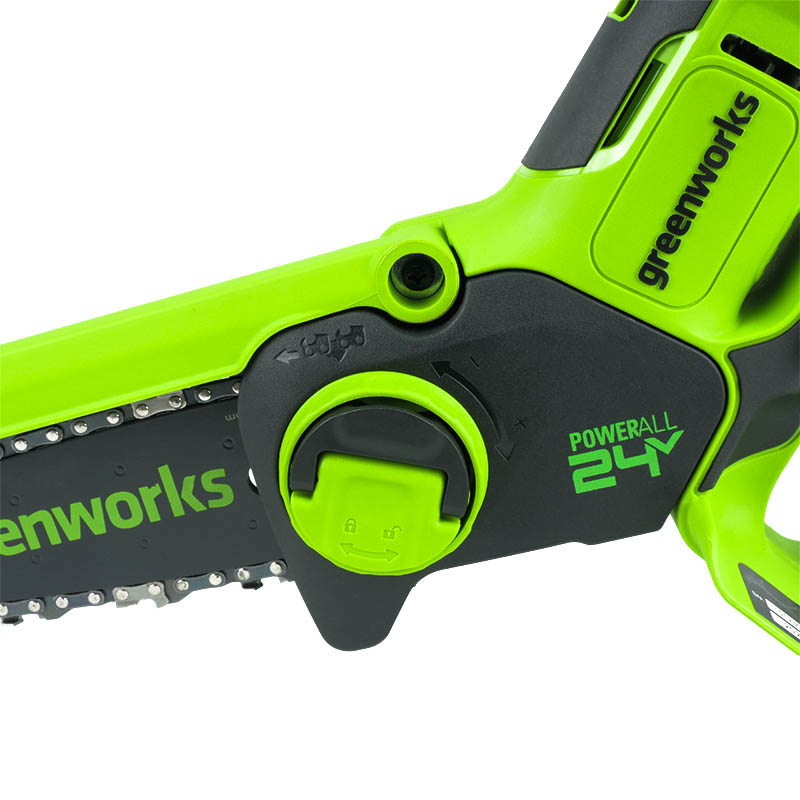 Цепная мини-пила аккумуляторная Greenworks GD24CSMNX 2008707 бесщеточная в Угличе