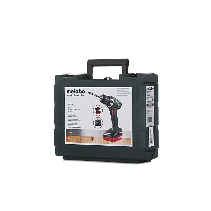 Аккумуляторная дрель-шуруповерт Metabo BS 18 Li 602116550 в Рыбинске