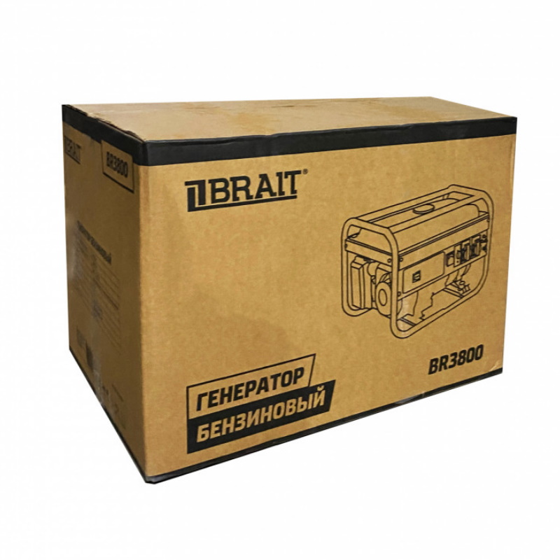 Бензиновый генератор Brait BR3800, 02.01.054.029 в Рыбинске