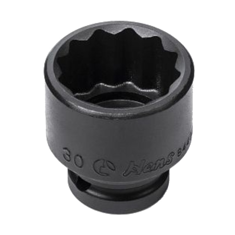 Ударная головка Hans 84402M30, 1/2", 30 мм, 12 граней в Твери