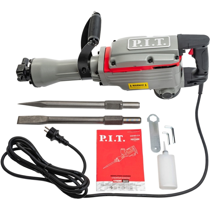 Набор P.I.T. GSH65-C4, отбойный молоток GSH65-C4 + перфоратор PBH24-C в Ярославле