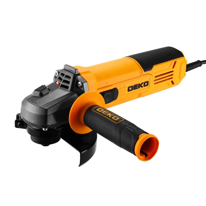 Угловая шлифмашина (болгарка) Deko AGDK-1250W 084-1078, 125 мм, 1250 Вт, регулировка оборотов, в кейсе во Владимире