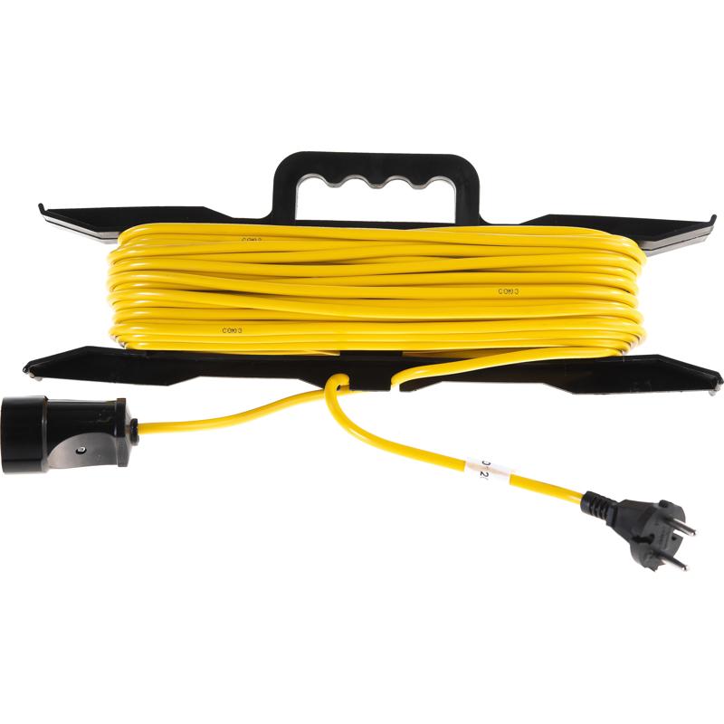 Удлинитель-шнур на рамке Союз 481S-5202, 2200 Вт, 1 гнездо, 20 м