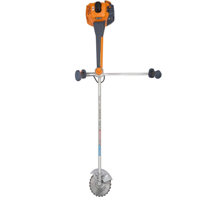 Подрезчик Villartec СВ532P, триммерная головка, Диск 3 z, Пильный диск +кожух, лямка двухплечевая