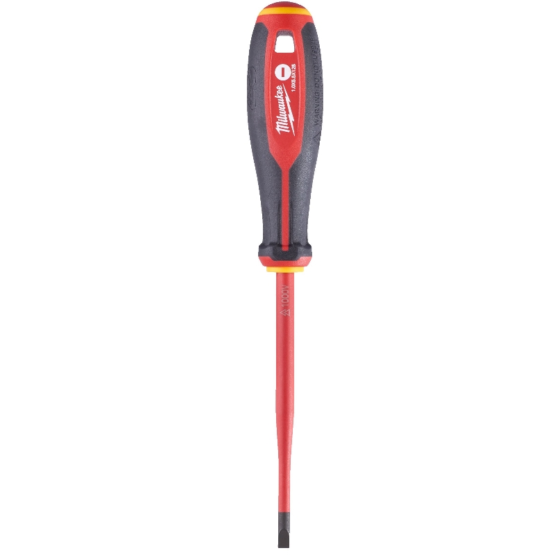 Отвертка диэлектрическая Milwaukee 4932478716, VDE, SL 1.0x5.5 x125, трехгранная рукоятка в Рыбинске